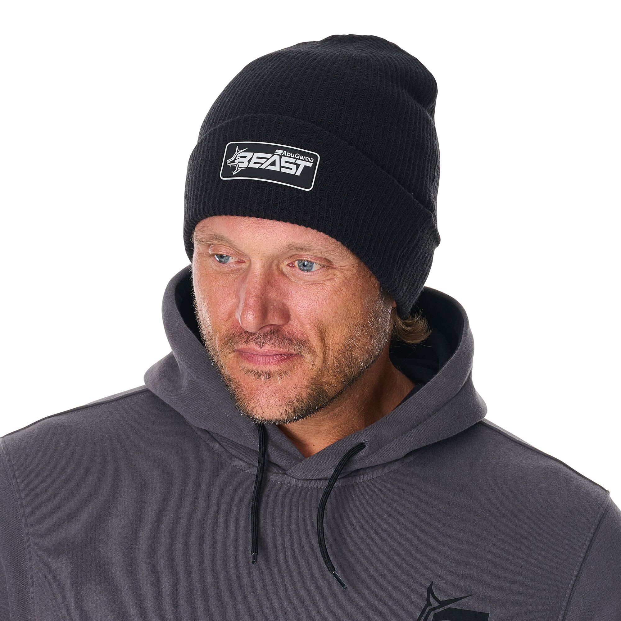 Abu Garcia Beast™ Rubber Patch Logo Beanie - Image 4