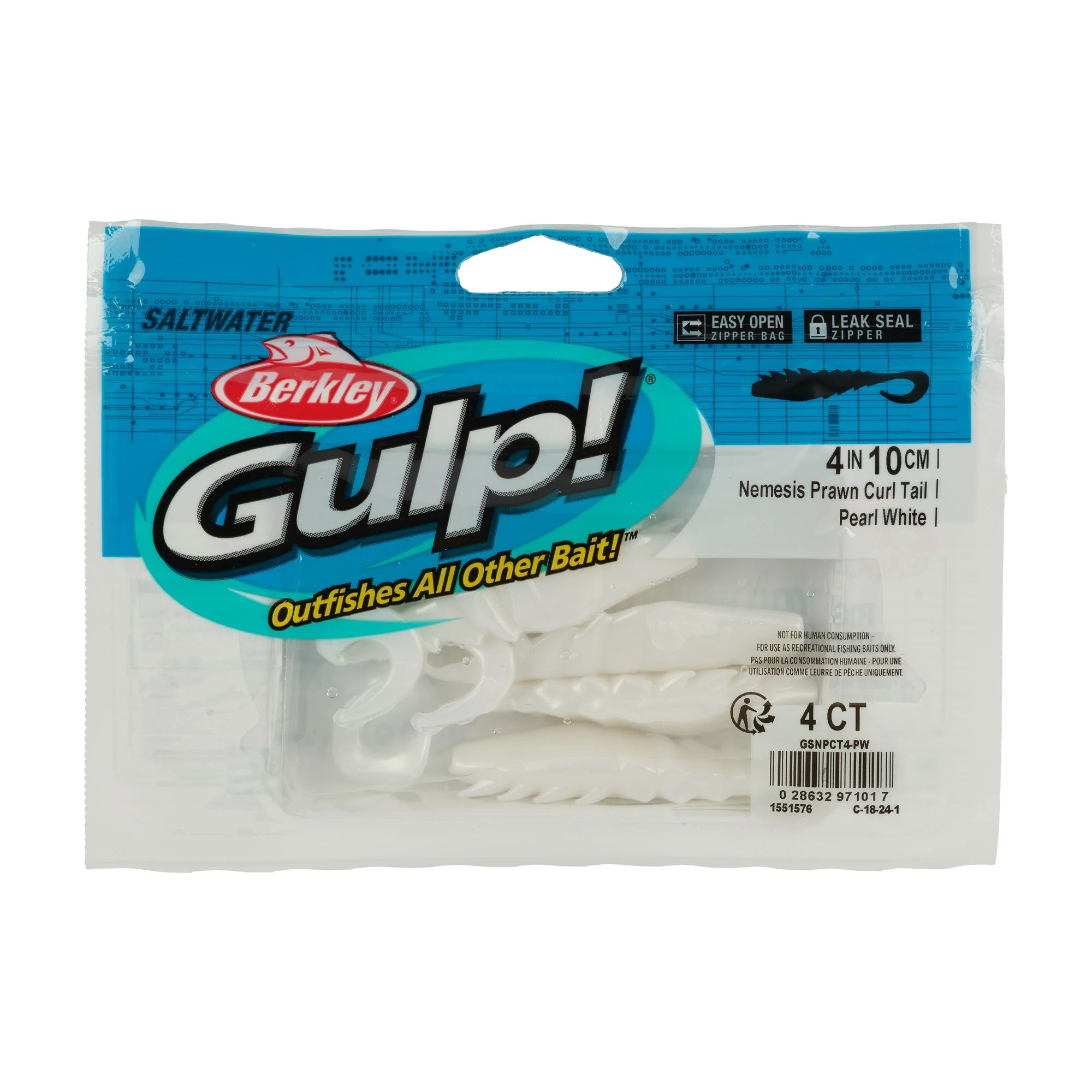 Berkley Gulp!® Saltwater Nemesis Prawn Curl Tail - Image 30
