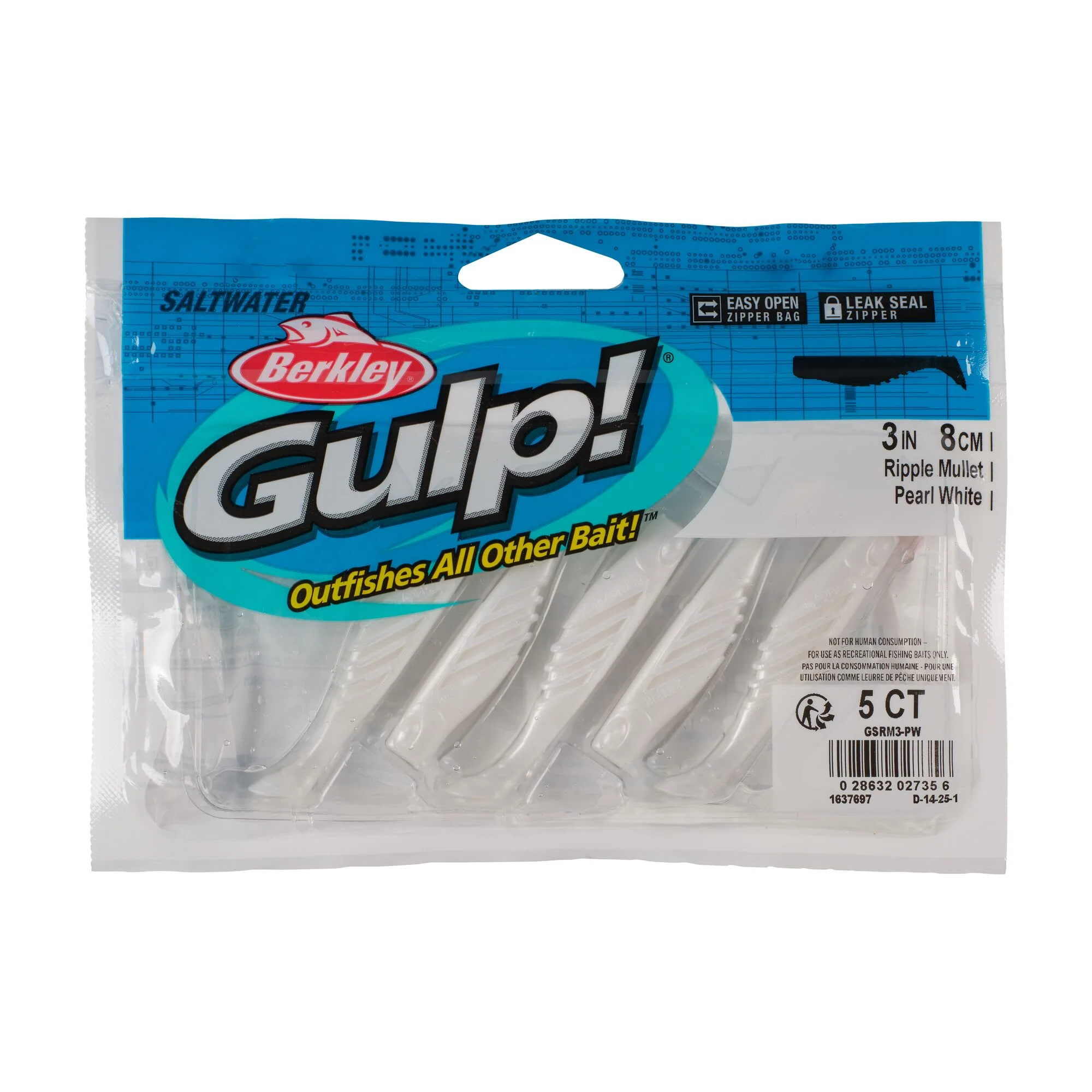 Berkley Gulp!® Saltwater Ripple Mullet - Image 56