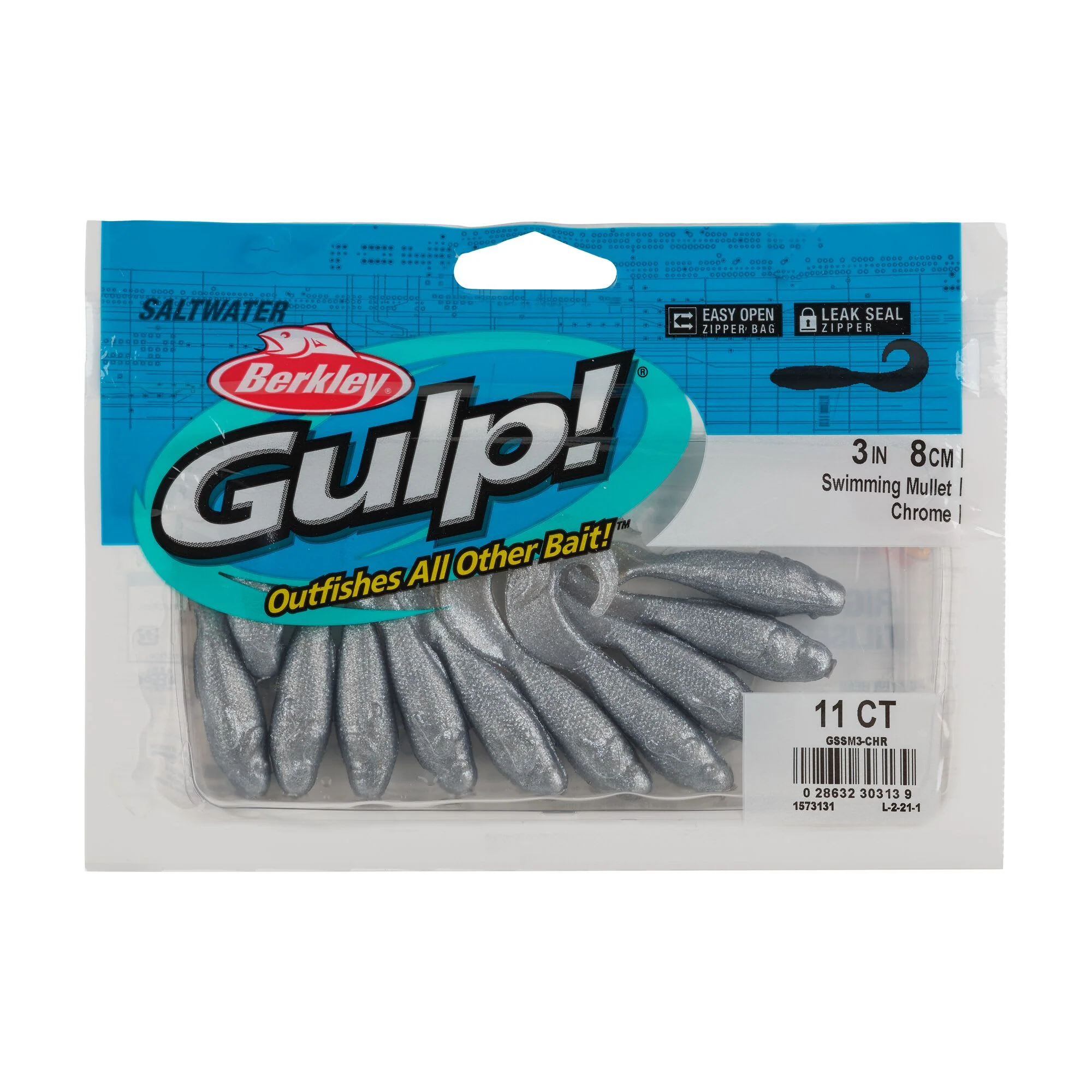 Berkley Gulp!® Saltwater Swimming Mullet - Image 65