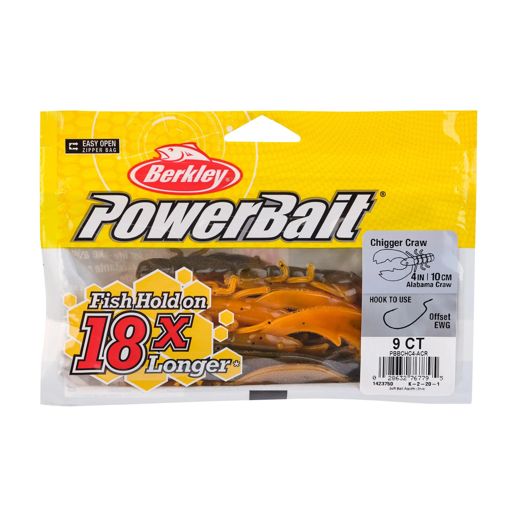 Berkley PowerBait® Chigger Craw - Image 43