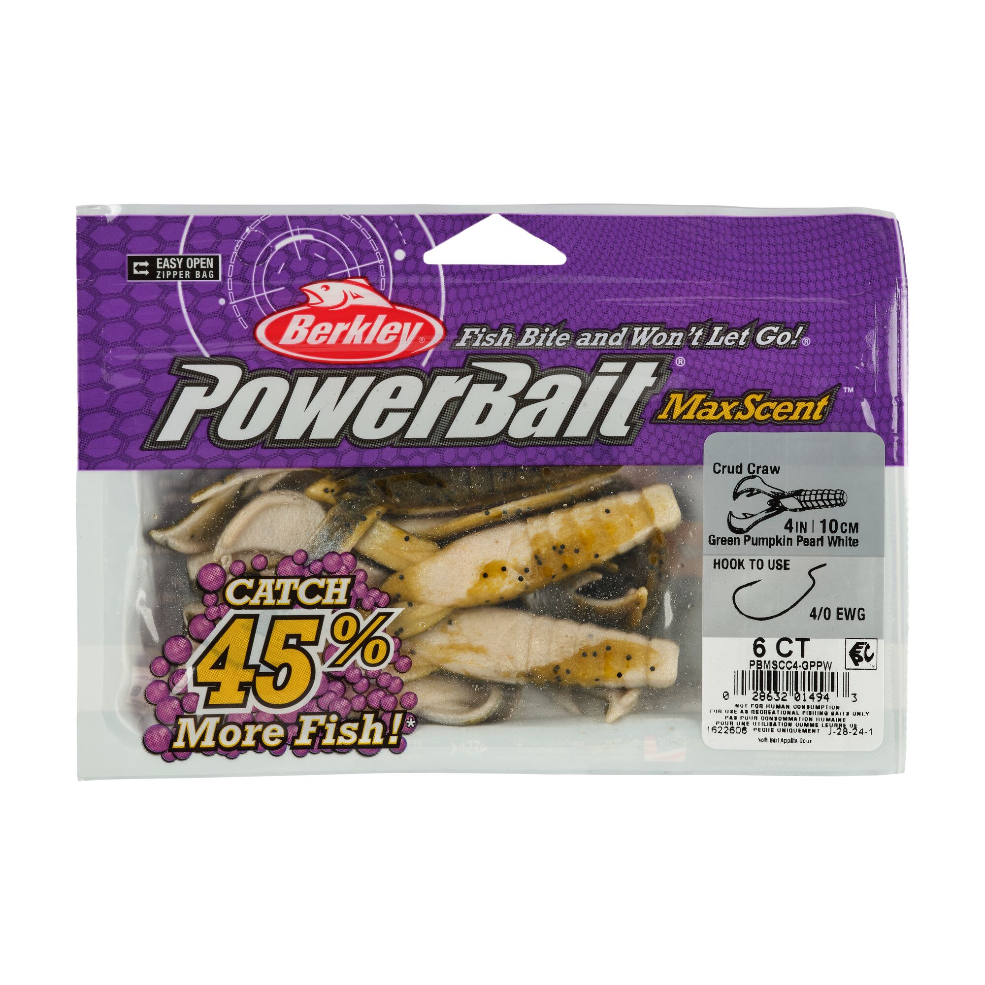 Berkley PowerBait® MaxScent Crud Craw - Image 60