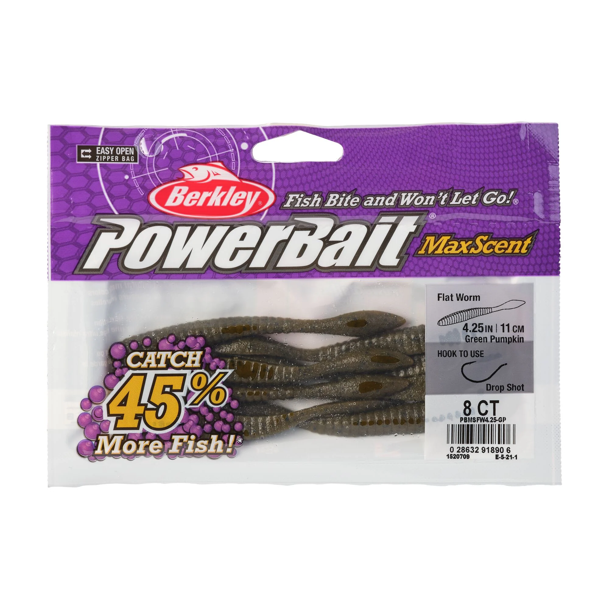 Berkley PowerBait® MaxScent Flat Worm - Image 61