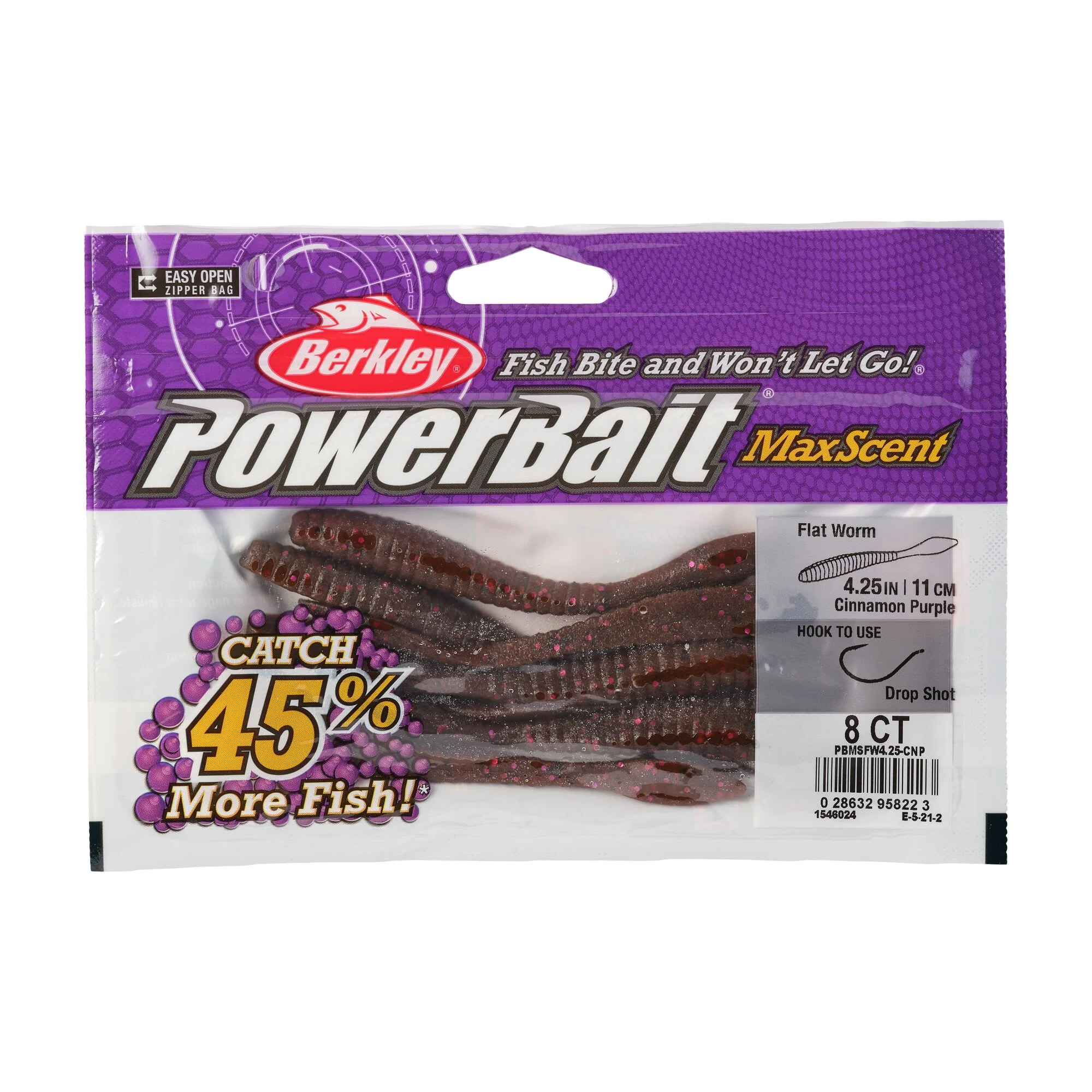 Berkley PowerBait® MaxScent Flat Worm - Image 72