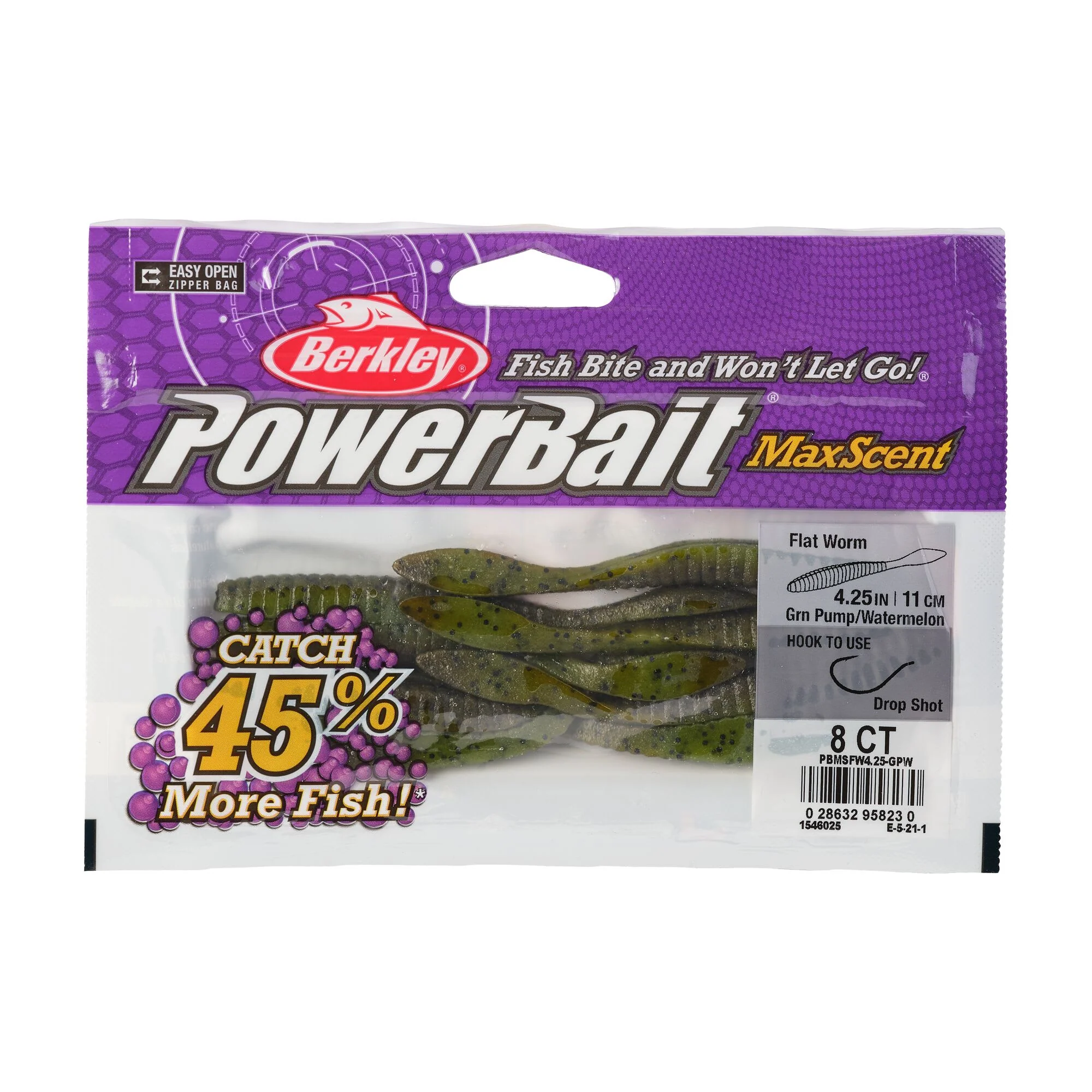 Berkley PowerBait® MaxScent Flat Worm - Image 73