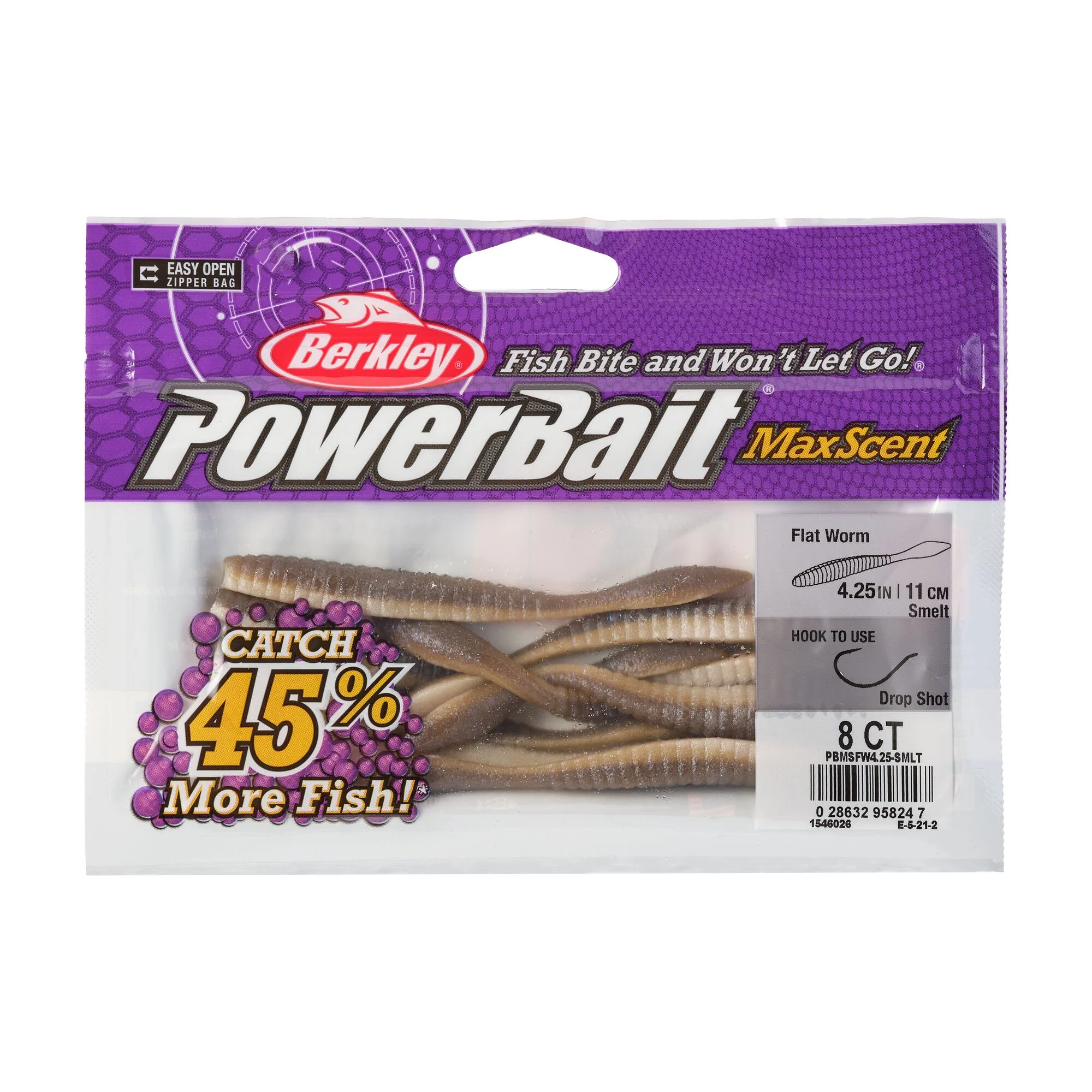 Berkley PowerBait® MaxScent Flat Worm - Image 74