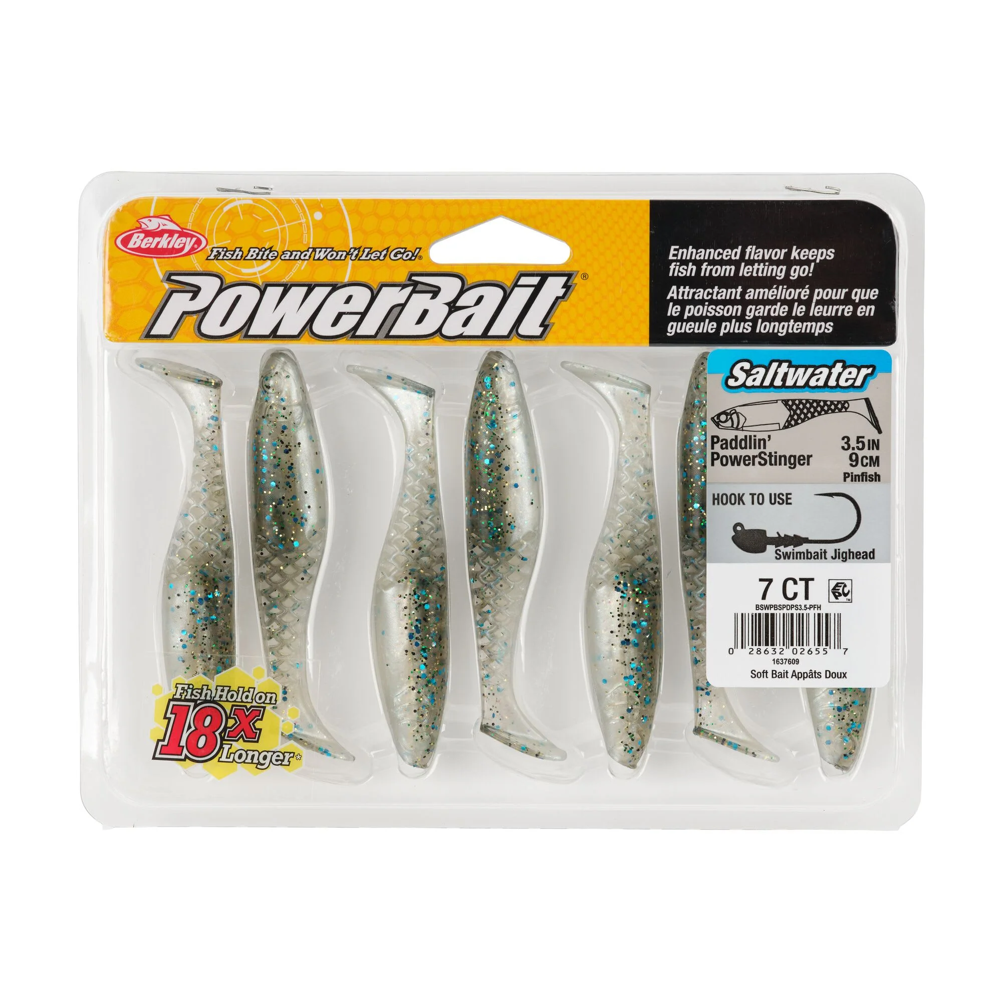Berkley PowerBait®Saltwater Paddlin'PowerStinger - Image 64