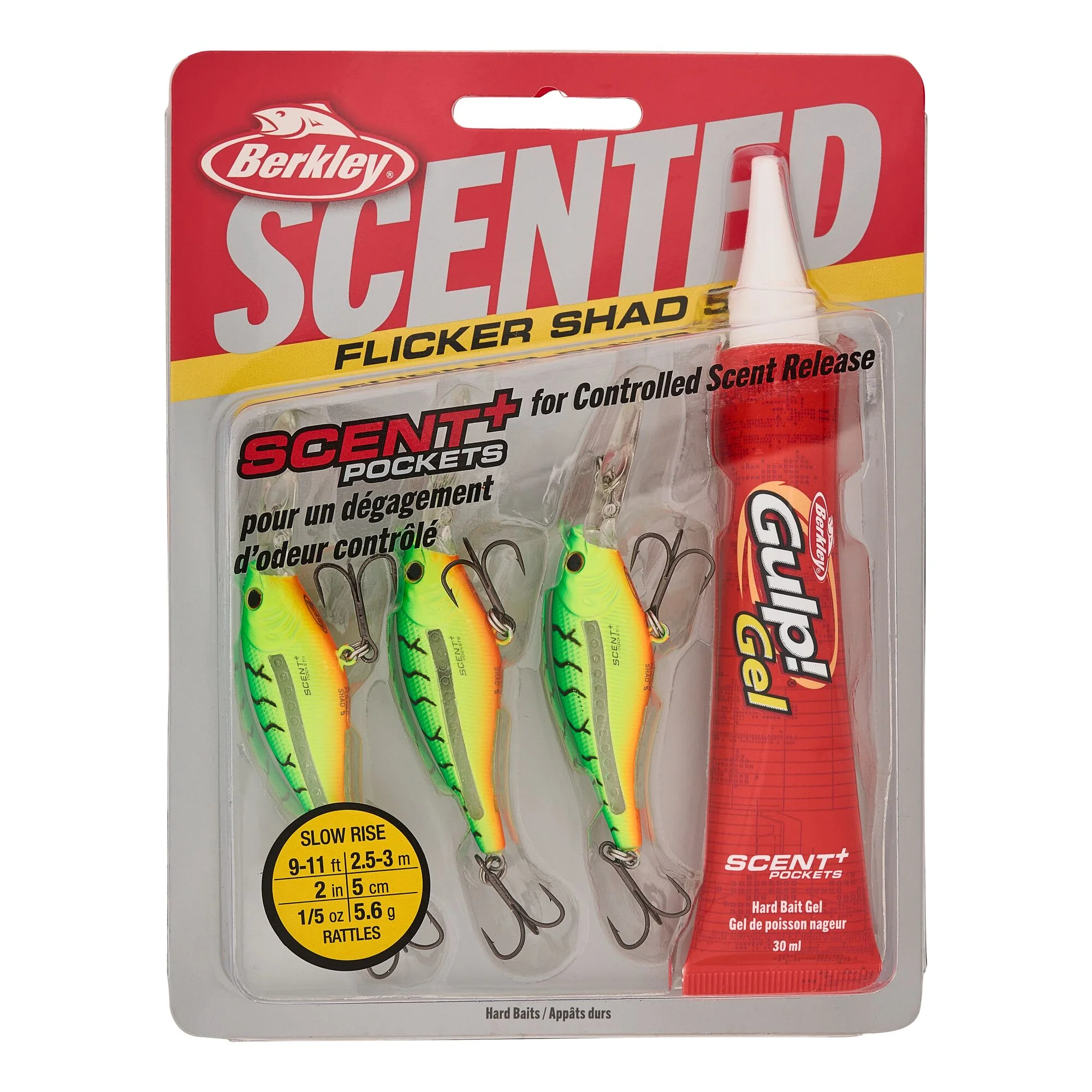 Berkley Scented Flicker Shad® Pro Pack