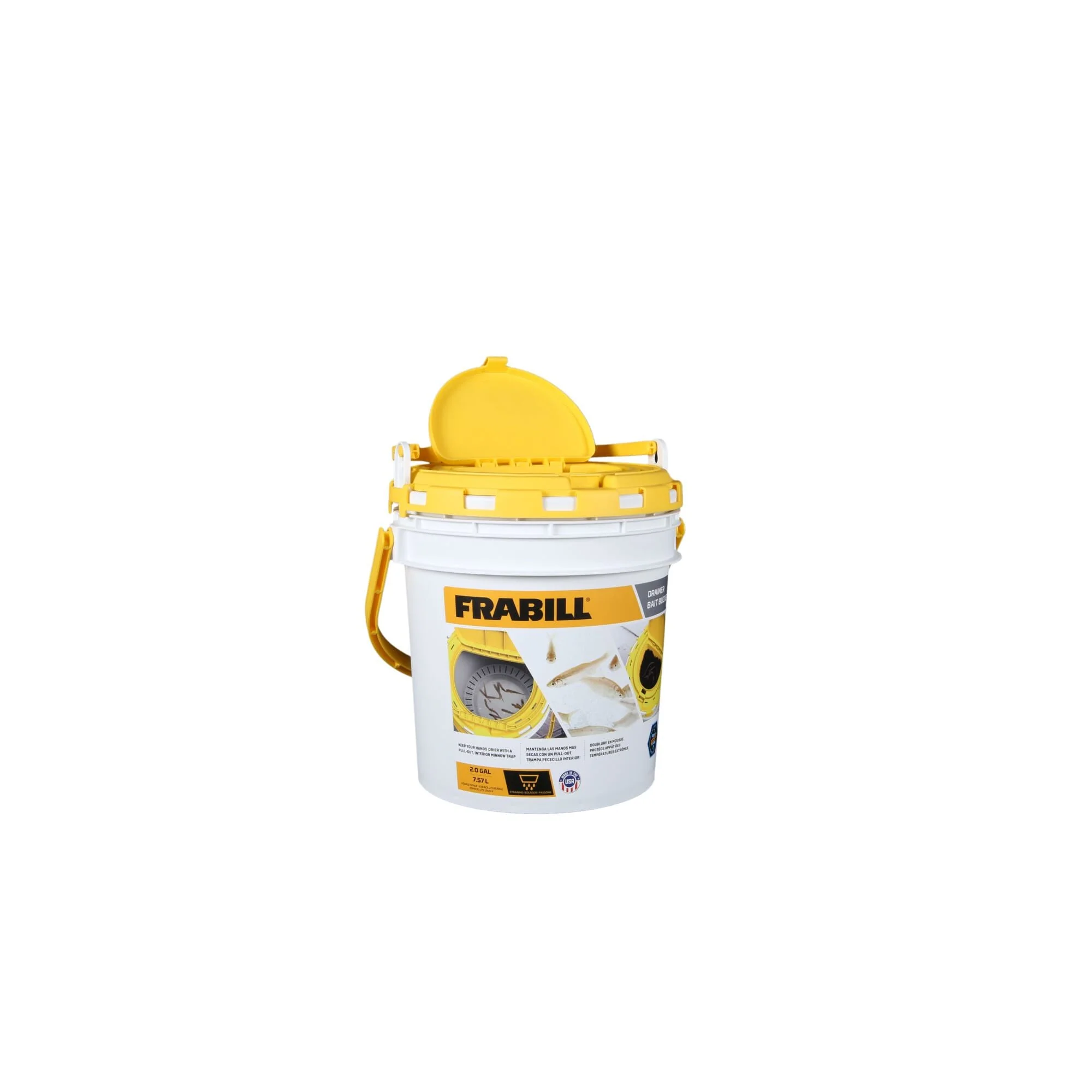 Frabill Drainer Bait Bucket - Image 2