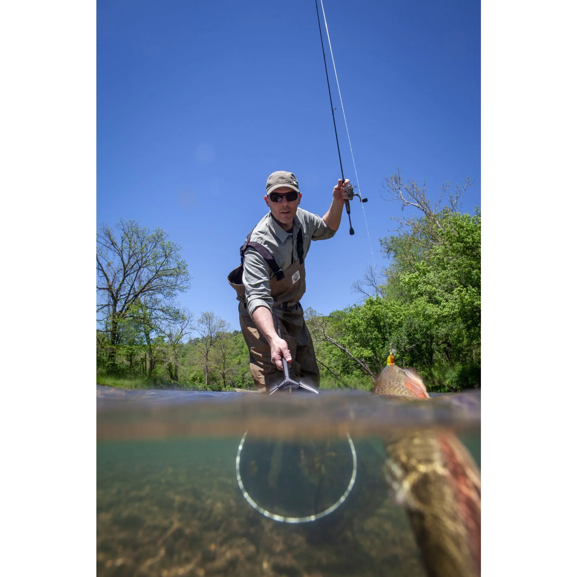 Frabill Teardrop Floating Trout Net - Image 11