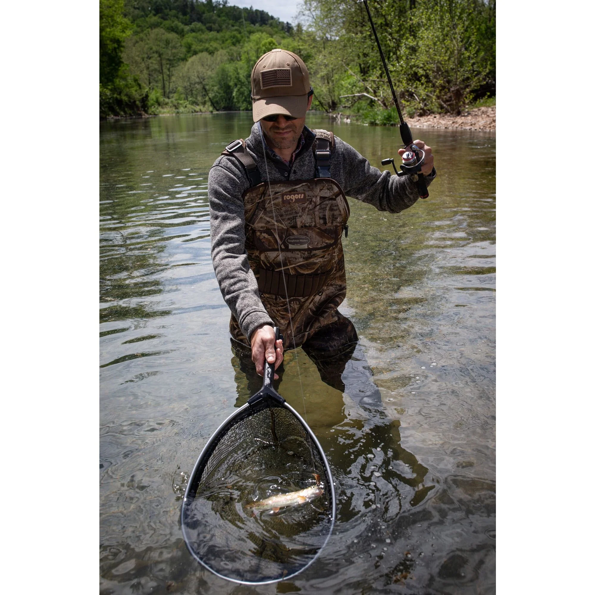 Frabill Teardrop Floating Trout Net - Image 19