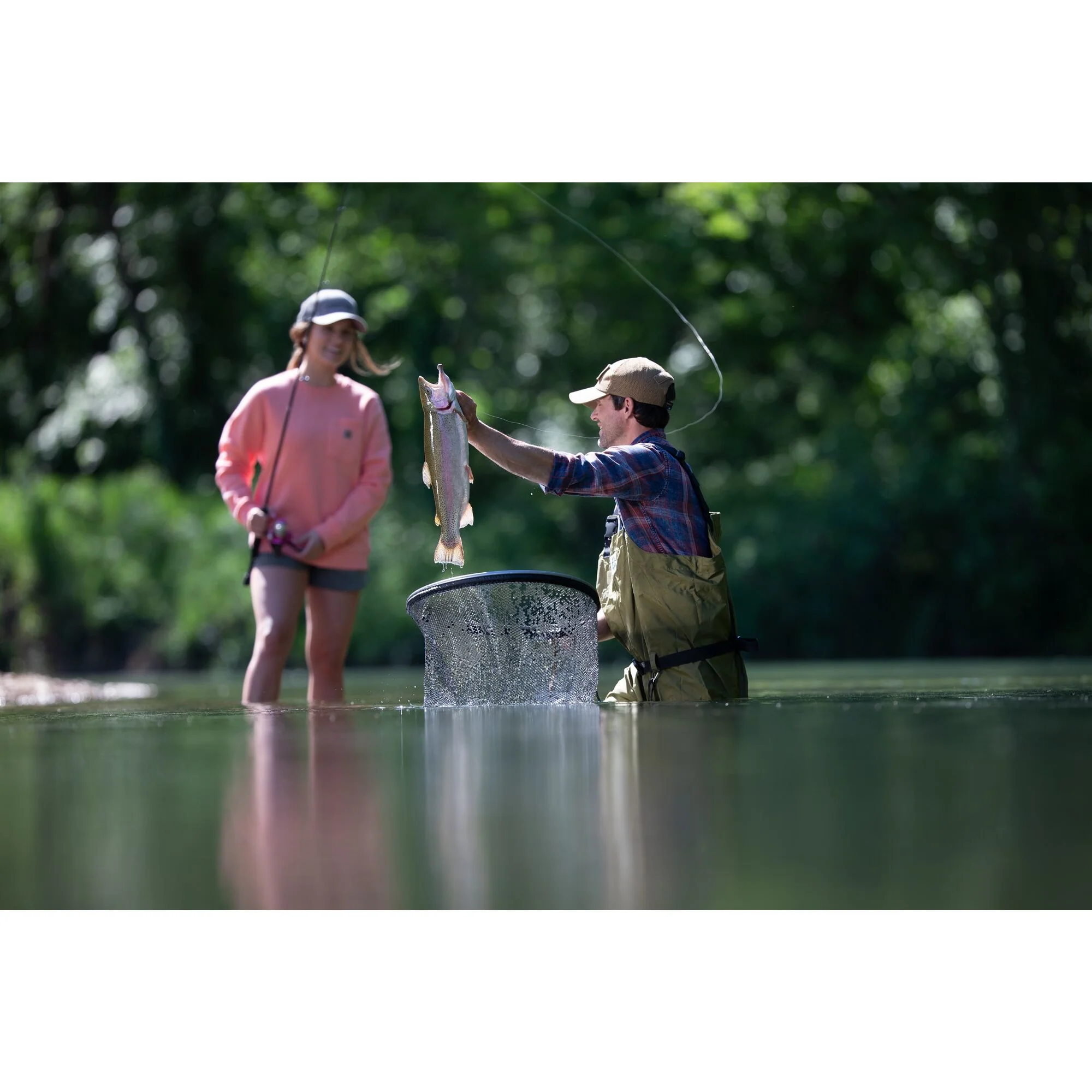 Frabill Teardrop Floating Trout Net - Image 20