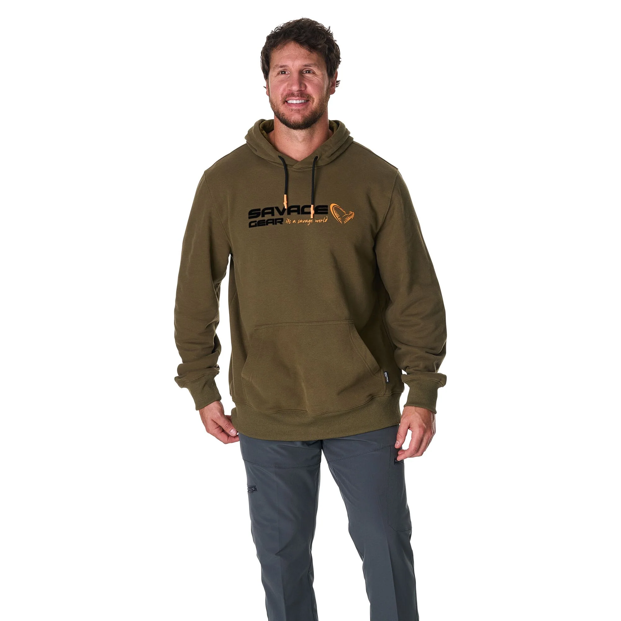 Savage Gear Logo Fleece Pullover Hoodie - Image 4