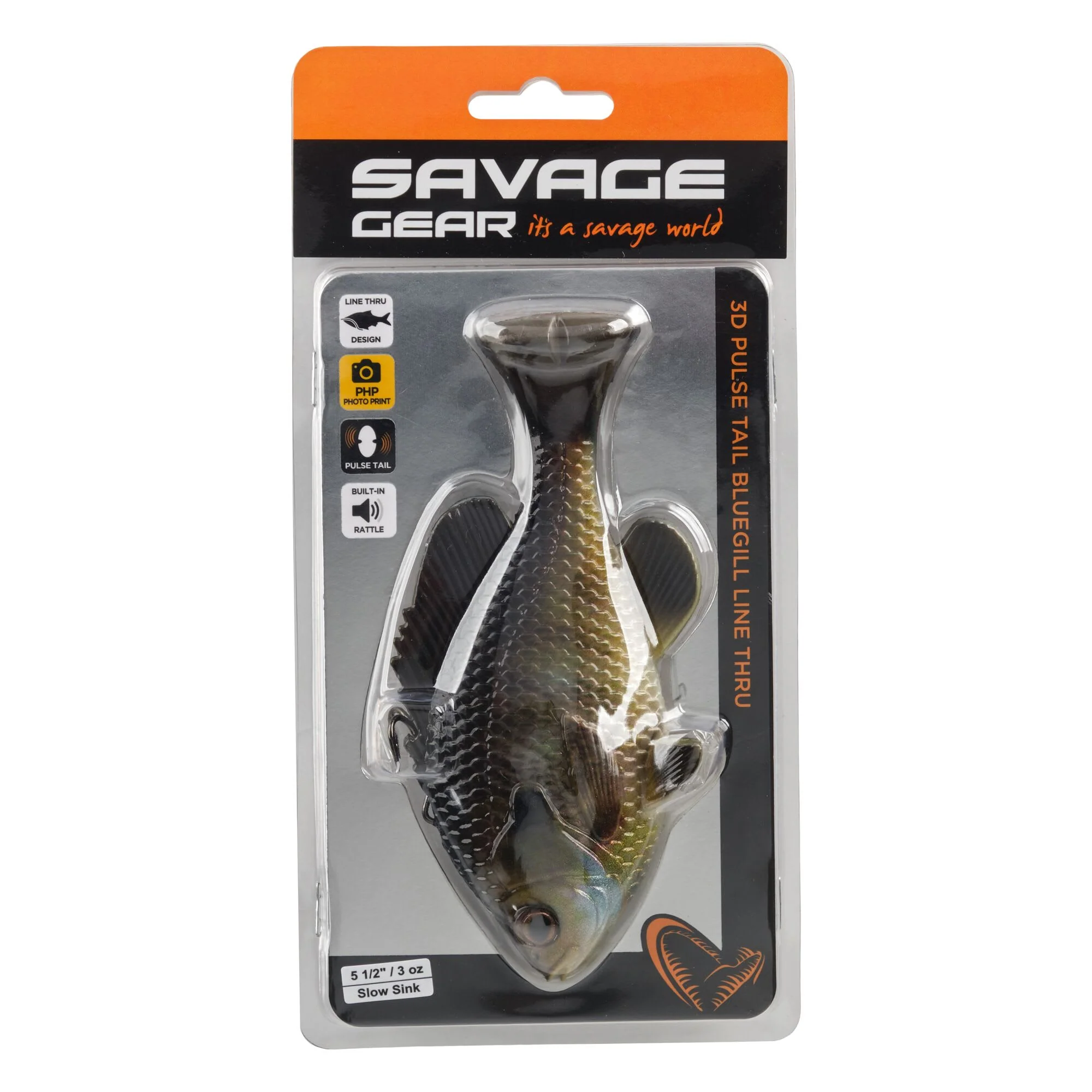 Savage Gear Pulse Tail Bluegill Loose Body - Image 22