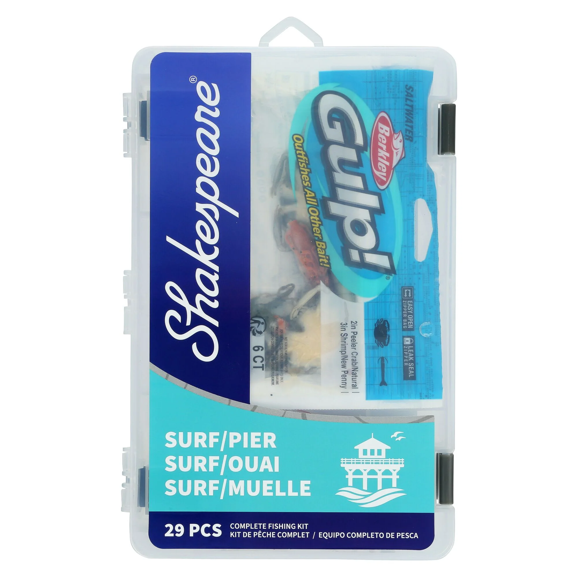 Shakespeare Catch More Fish® Surf Pier Spinning - Image 7